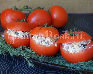 Салат в помидоре