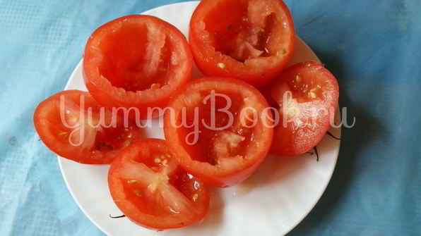 салат в помидоре