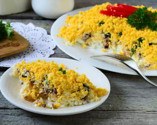 Салаты на праздничный стол