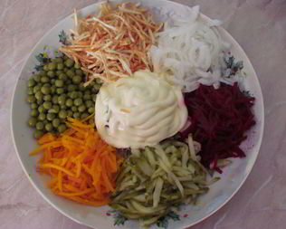 Салаты с мясом