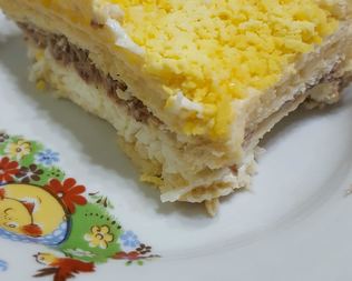 Салаты с тунцом