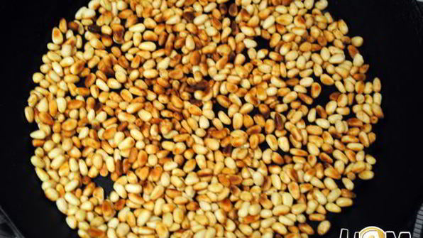 слоеный салат с шампиньонами и курицей