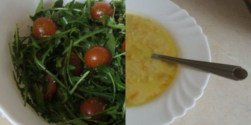 Рецепт весеннего салата и суп