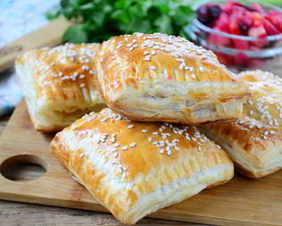 Пирожки с винегретом