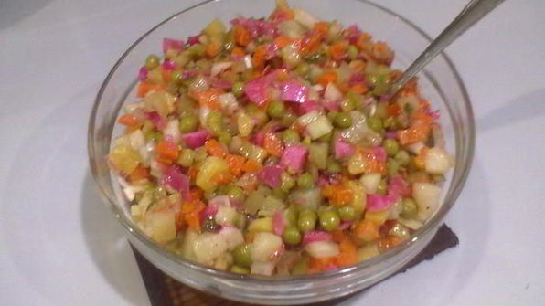 салат винегрет отдыхает