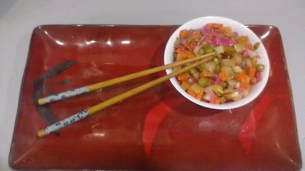 салат винегрет отдыхает