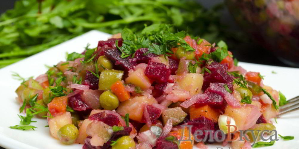 Рецепт салата винегрет