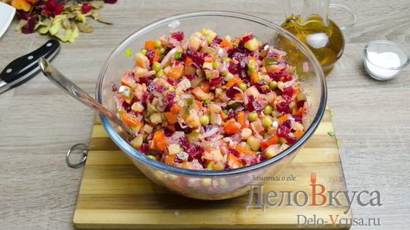 салат винегрет