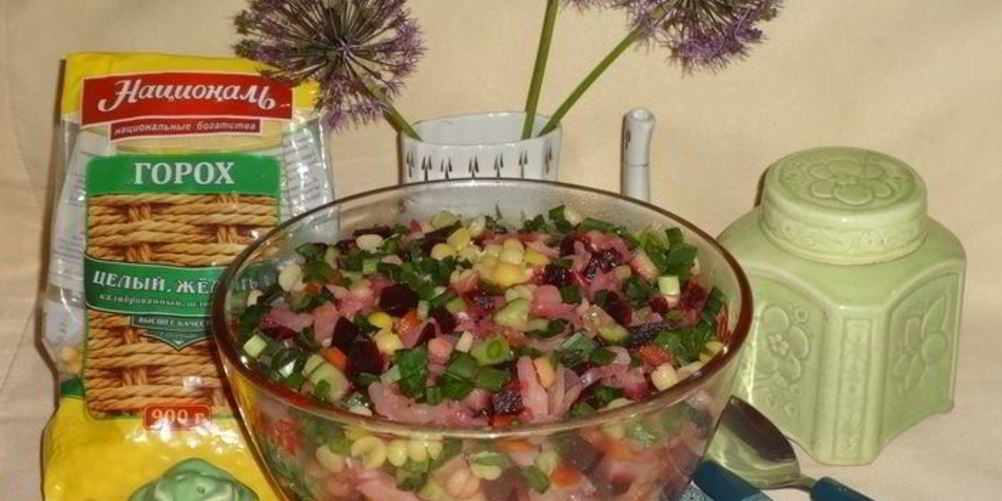 Рецепт винегрета новинка