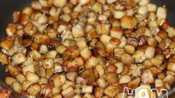 винегрет с баклажанами