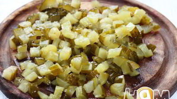 винегрет с баклажанами