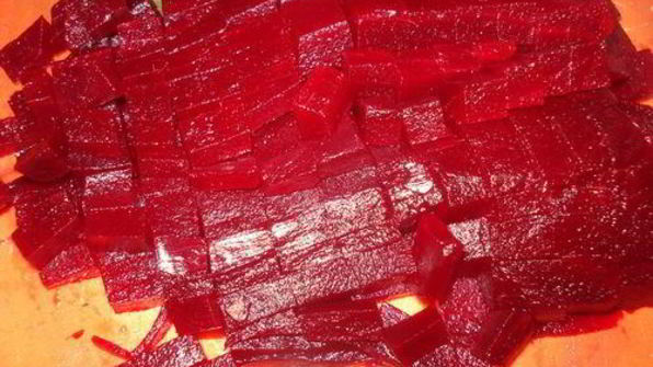 винегрет с черной фасолью