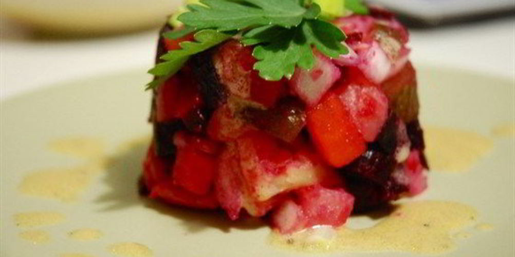 Рецепт винегрета с дижонской горчицей