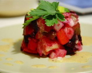 Винегрет с дижонской горчицей