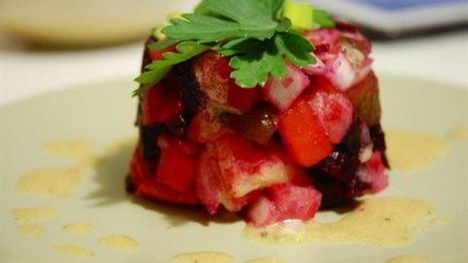 Винегрет с дижонской горчицей