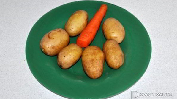 винегрет с грибами