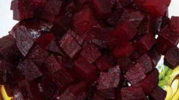 винегрет со свежим огурцом