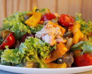 Вкуснейший салат из баклажанов