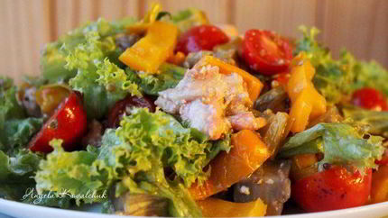 Вкуснейший салат из баклажанов