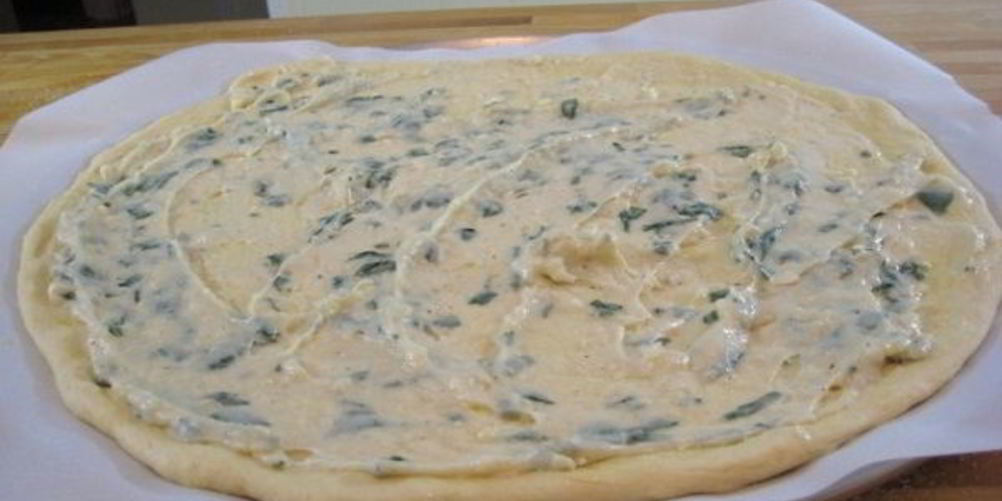 Рецепт белого соуса для пиццы