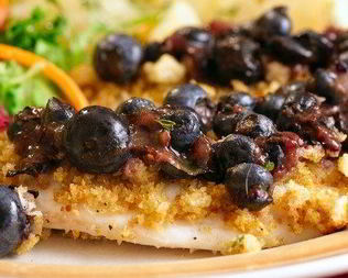 Черничный соус с тимьяном и бальзамическим уксусом