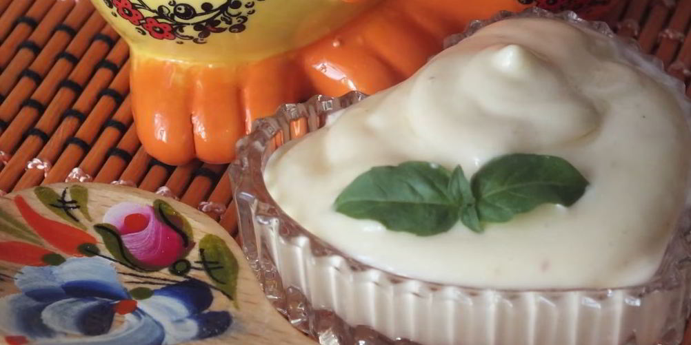 Рецепт майонеза за полминуты