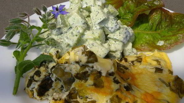 йогуртовый соус с бараго к салату