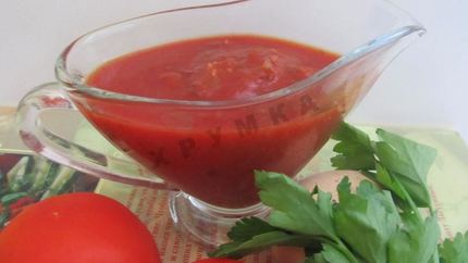 Домашний кетчуп из томатной пасты