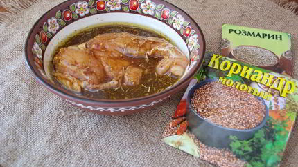 Маринад для мяса в духовке