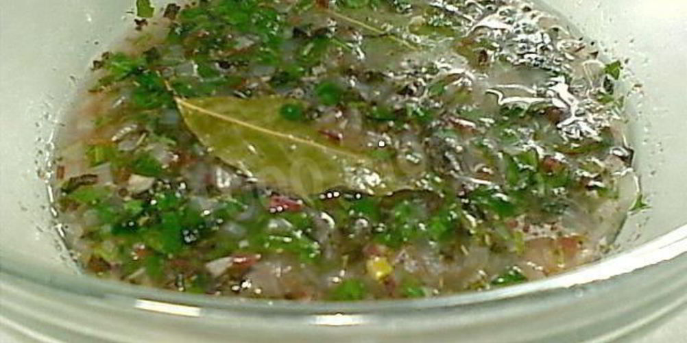 Рецепт маринада на белом вине для рыбы