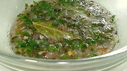 Маринад на белом вине для рыбы