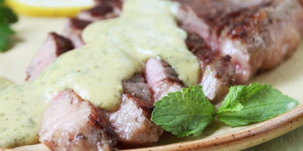 Рецепт мятна-горчичного соус