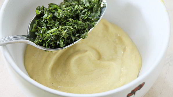 мятно-горчичный соус