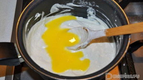 сметанный соус с хреном к мясу