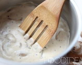 Соус Бешамель с грибами