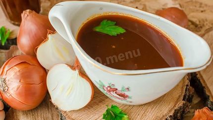 Соус демиглас из овощей