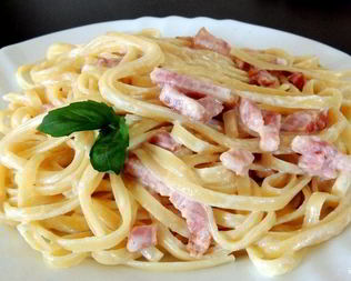 Соус для спагетти Карбонара