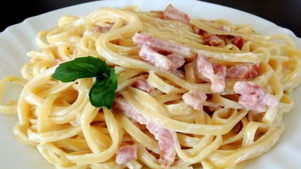 Соус для спагетти Карбонара