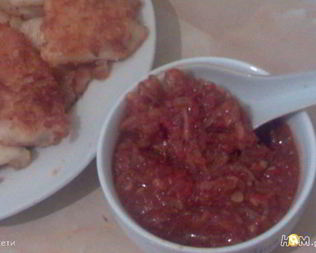 Соус к жареной рыбе