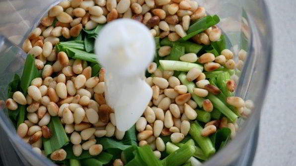 соус песто с черемшой