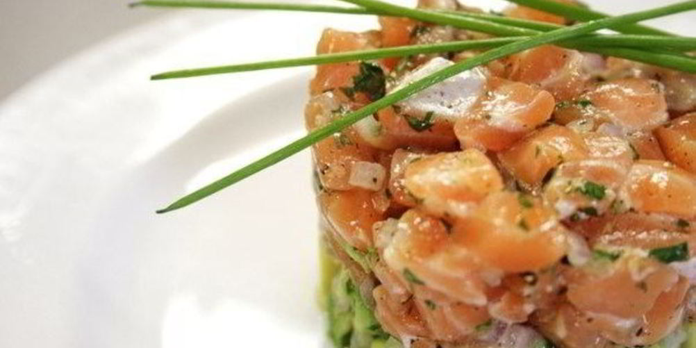 Рецепт тартара из лосося и каперсов