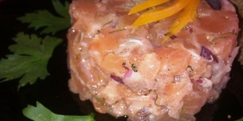 Рецепт тартара из слабосоленого лосося