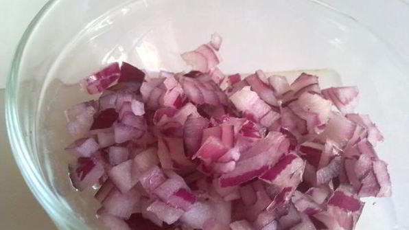 тартар из слабосоленого лосося