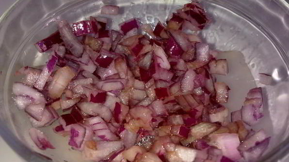 тартар из слабосоленого лосося