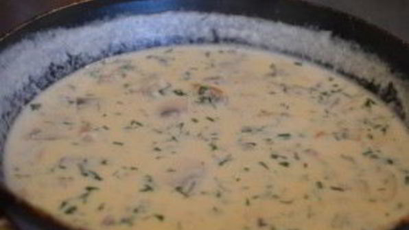 сырно-грибной соус