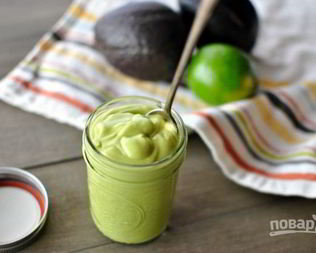 Заправка для салатов из авокадо