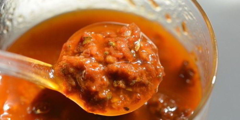 Рецепт заправки из вяленых помидоров