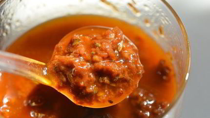 Заправка из вяленых помидоров