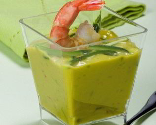 Зеленый соус с хреном