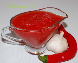 Зверобой — соус из свежих томатов с овощами